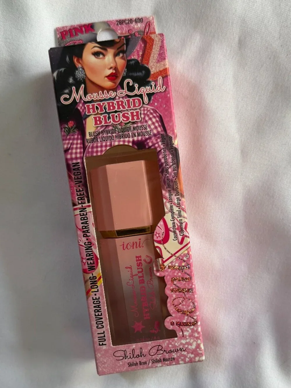 ioni Hybrid Blush Mousse Liquid Set: Gracie Coral, Shiloh Brown, Callie Pink